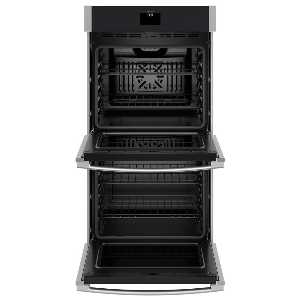 GE Appliances 27&quot; Double Electric Wall Oven with No Preheat Air Fry in Stainless Steel, , large