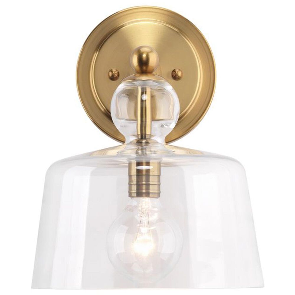 Jamie Young Direct Ship Halden Glass Wall Sconce in Brass, , large