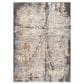 Surya Aida 3"11" x 5"10" Beige, Medium Gray, Gray, Deep Teal and Tan Area Rug, , large