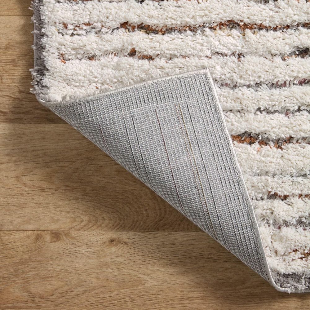 Loloi Levitt Shag 2&#39;3&quot; x 4&#39; Ivory and Multicolor Area Rug, , large
