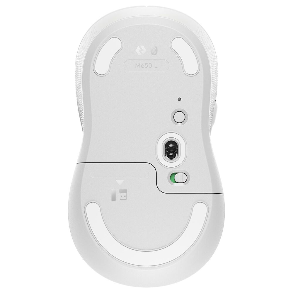 Logitech Signature M650 Wireless Mouse in Off-White, , large