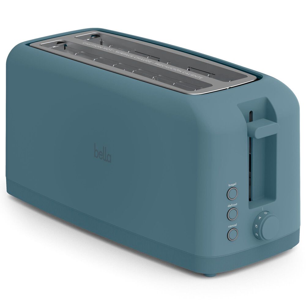 Bella 4-Slice Slim Toaster in Surf, , large