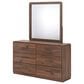 Ashley Fortlorn 3-Piece Queen Bedroom Set in Walnut Brown with LED Light, , large