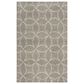 RIZZY Harmony Geometric 7"9" x 9"9" Brown Area Rug, , large