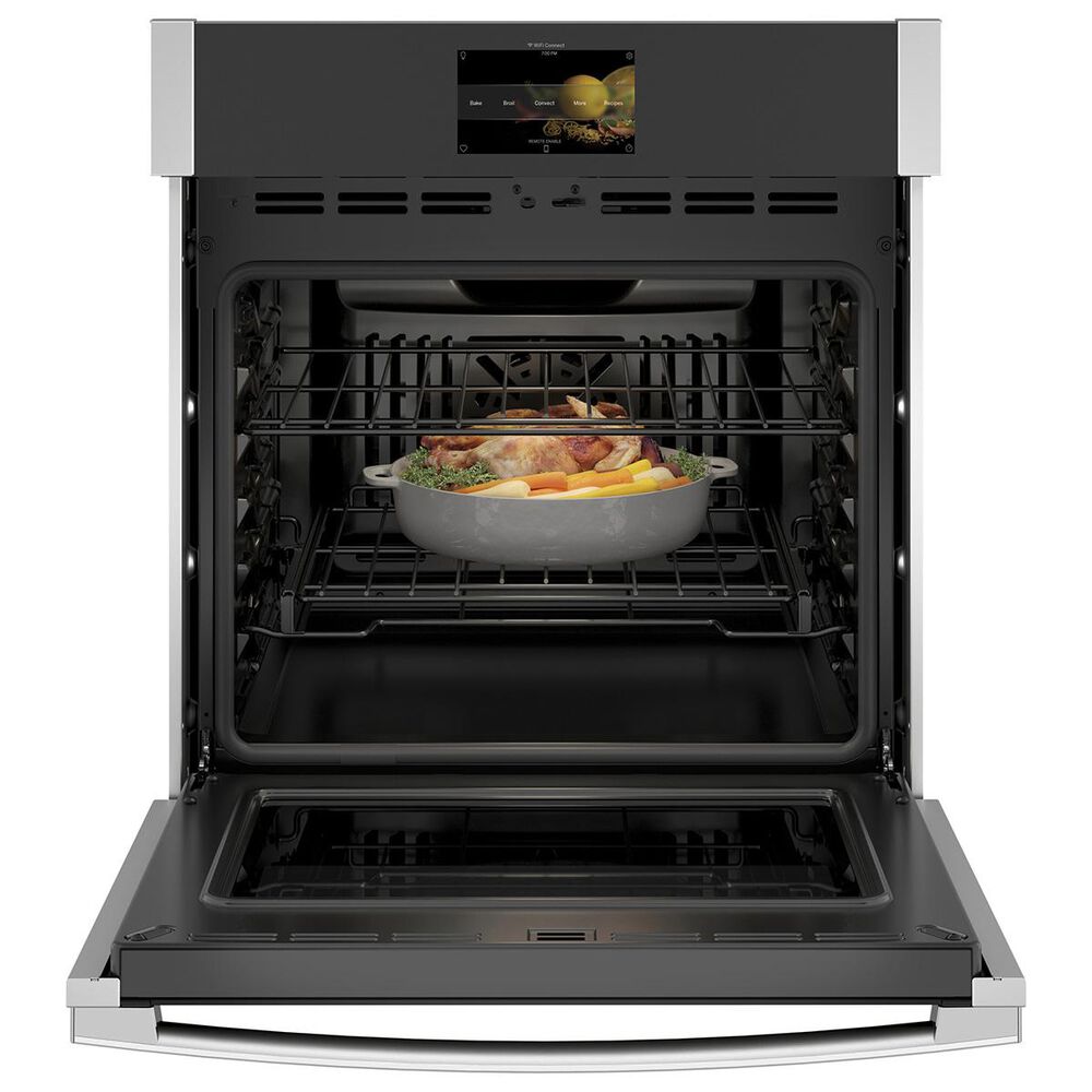 GE Profile Single Wall Oven 27" with Convection in Stainless Steel, , large