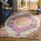Safavieh Madison MAD119G 5"1" x 7"6" Light Grey and Fuchsia Area Rug, , large