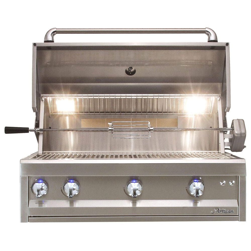 Alfresco 36" Built-In Liquid Propane Grill in Stainless Steel, , large