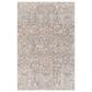 Surya Cardiff CDF-2310 Charcoal, Light Gray, Medium Gray, Camel and Blue 10" x 13"11" Area Rug, , large