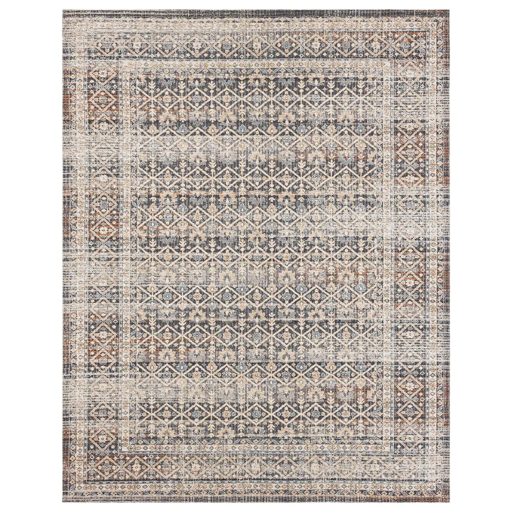 Karastan Zula Luanda 2"4" x 8" Slate Runner, , large
