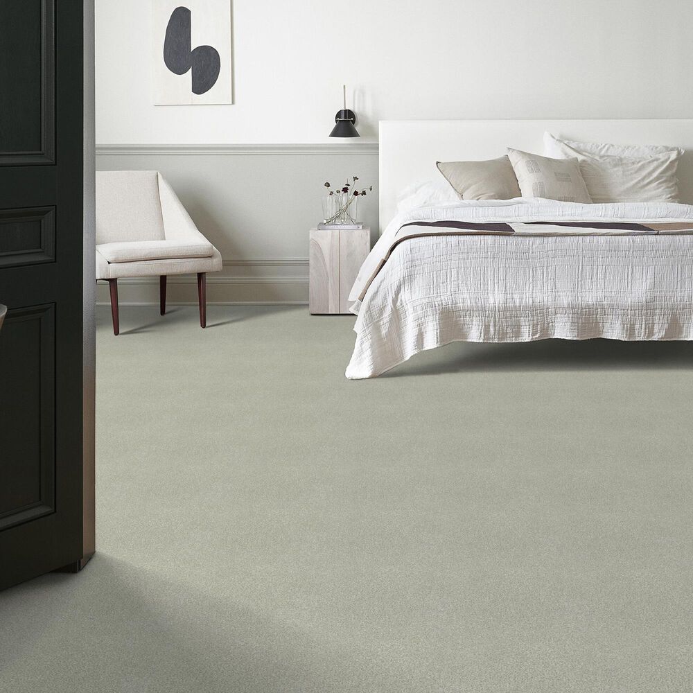 Shaw Tonal Comfort Blue Carpet in Willow Tree, , large