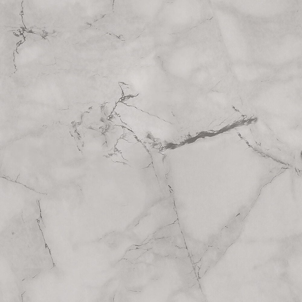 HOMLUX 3-Tier Turn-N-Tube End Table with 2 USB ports in Marble White and Black, , large