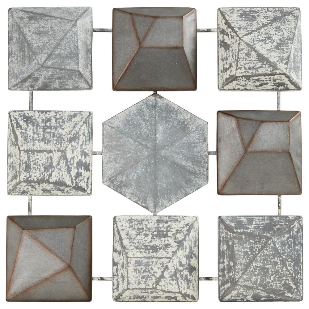 Hampton Park Essex Wall Decor in Grey, , large