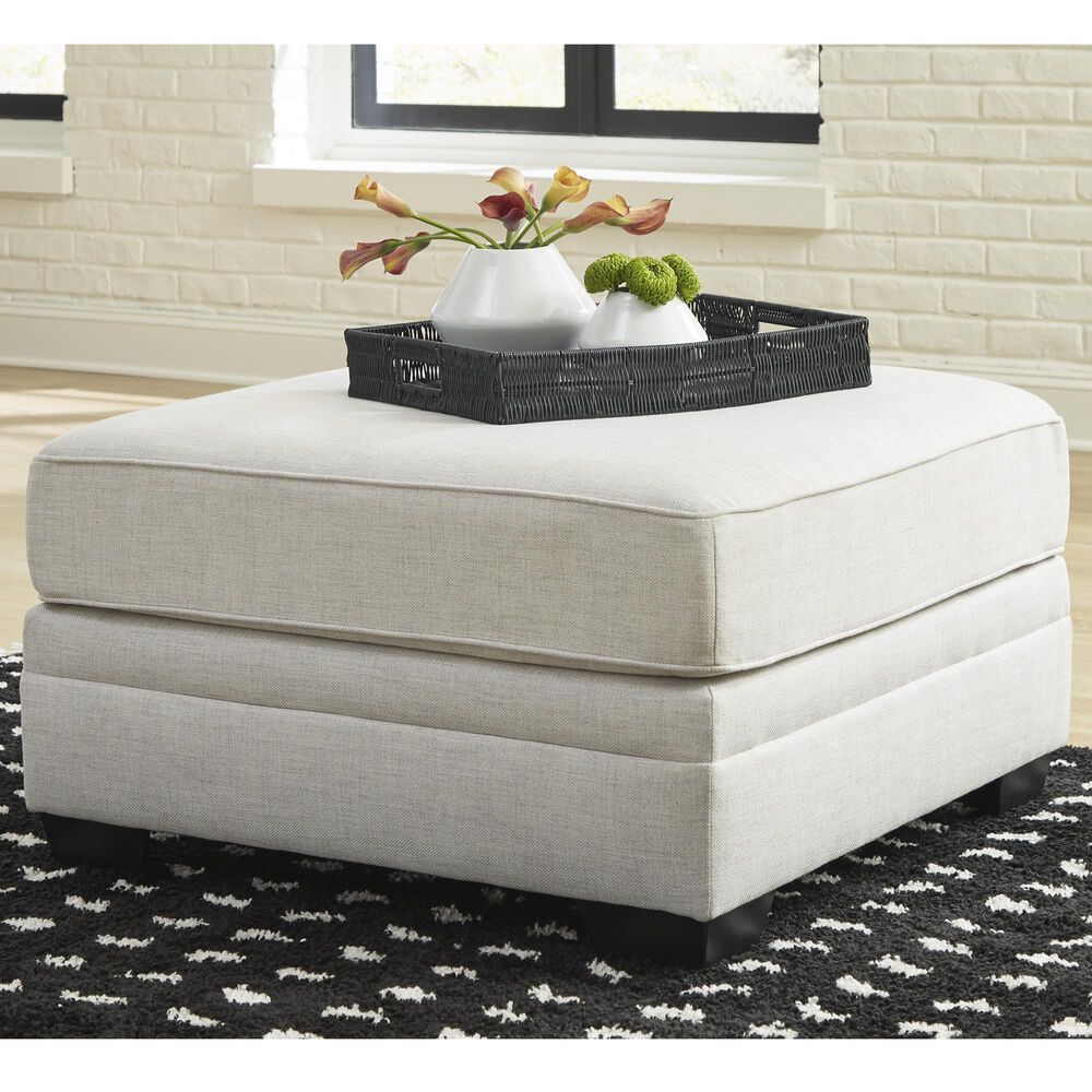 Ashley Huntsworth Ottoman in Dove Gray, , large
