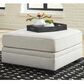 Ashley Huntsworth Ottoman in Dove Gray, , large