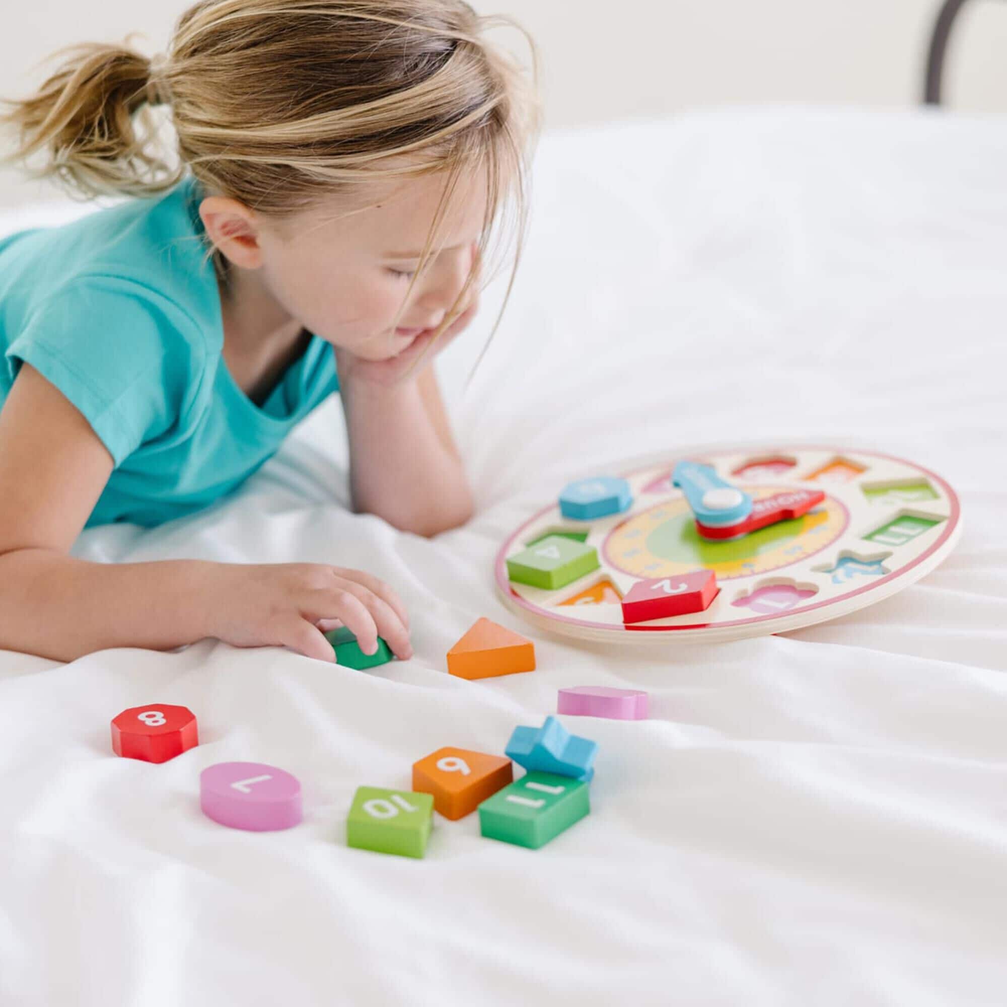 Melissa and outlet doug learning clock
