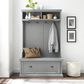 Crosley Furniture Seaside Hall Tree in Distressed Gray, , large