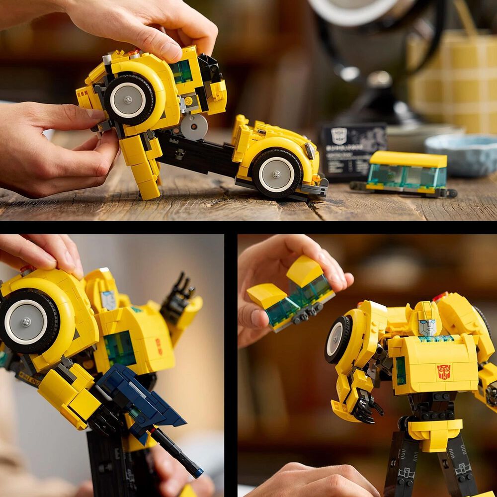 LEGO Transformers universe 1980s robot action figure Bumblebee, , large