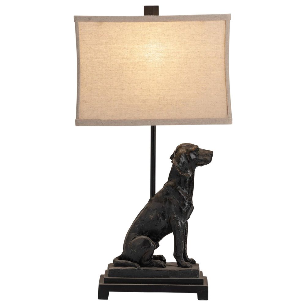 Crestview Collection Kipp Dog Accent Lamp in Bronze, , large