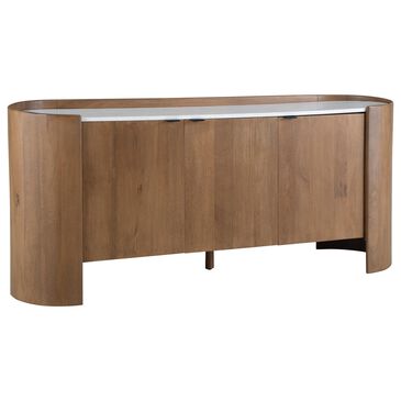 Ashley Fitzroy Accent Cabinet in Natural and White, , large