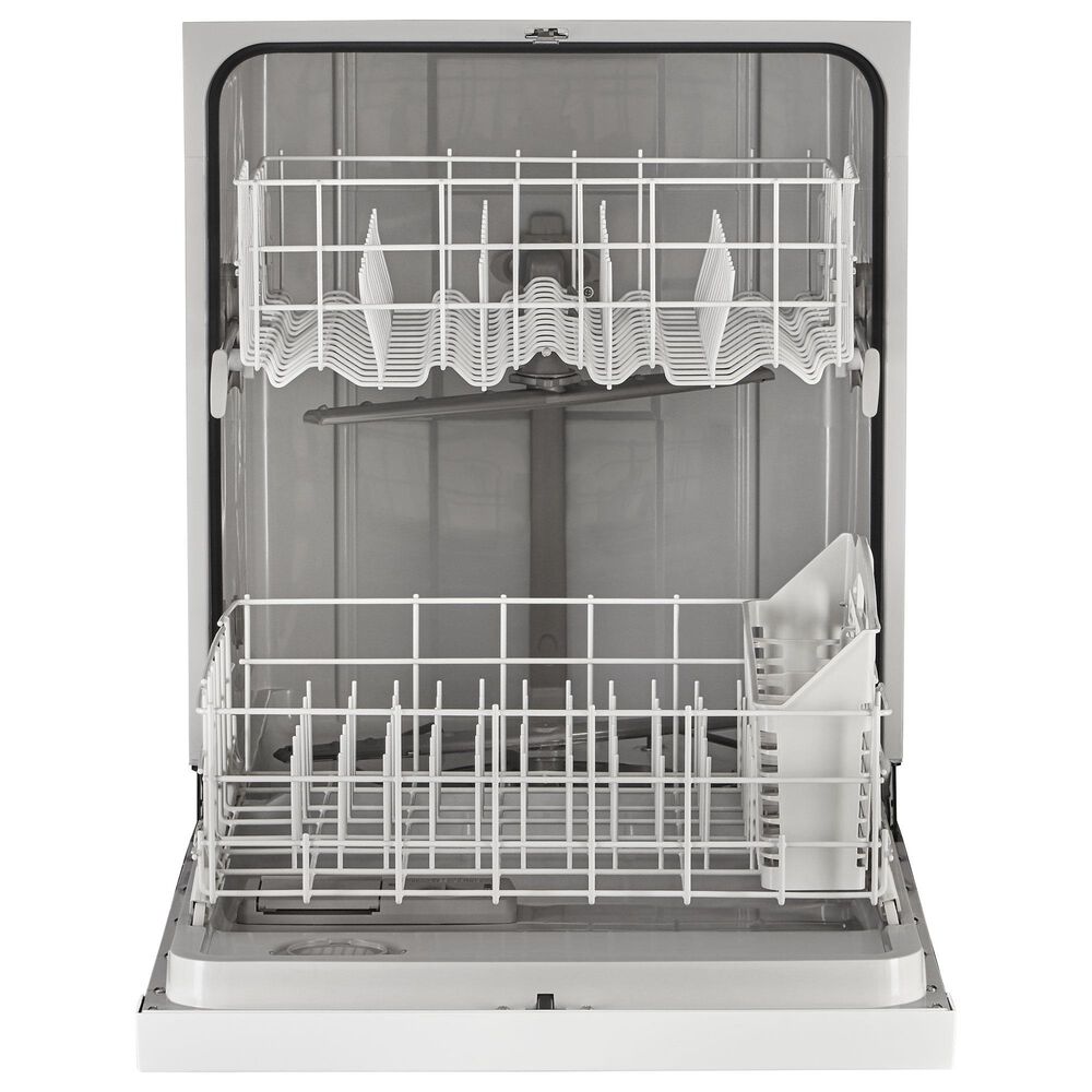 Whirlpool 24" Built In Dishwasher with Boost Cycle in White NFM