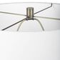 Uttermost Architect Table Lamp in White and Antique Brushed Brass, , large