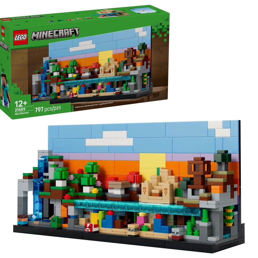 LEGO Minecraft Mini Biomes Building Set, , large