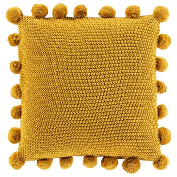 Surya Pomtastic 18" Toss Pillow in Mustard, , large