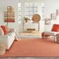 Nourison Positano 10" x 14" Terracotta Indoor/Outdoor Area Rug, , large