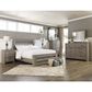 Ashley Zelen 5 Piece Queen Bedroom Set in Warm Gray, , large