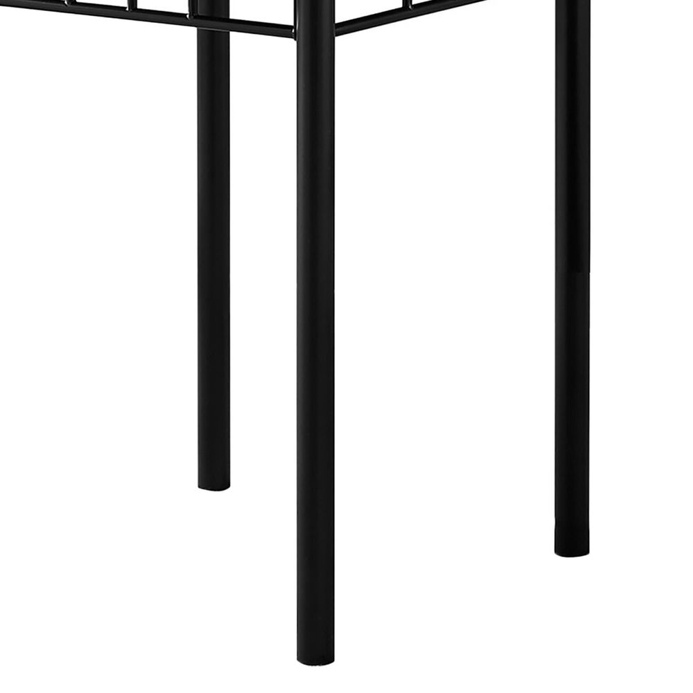 Monarch Specialties 3-Piece Round Dining Set in Black, , large