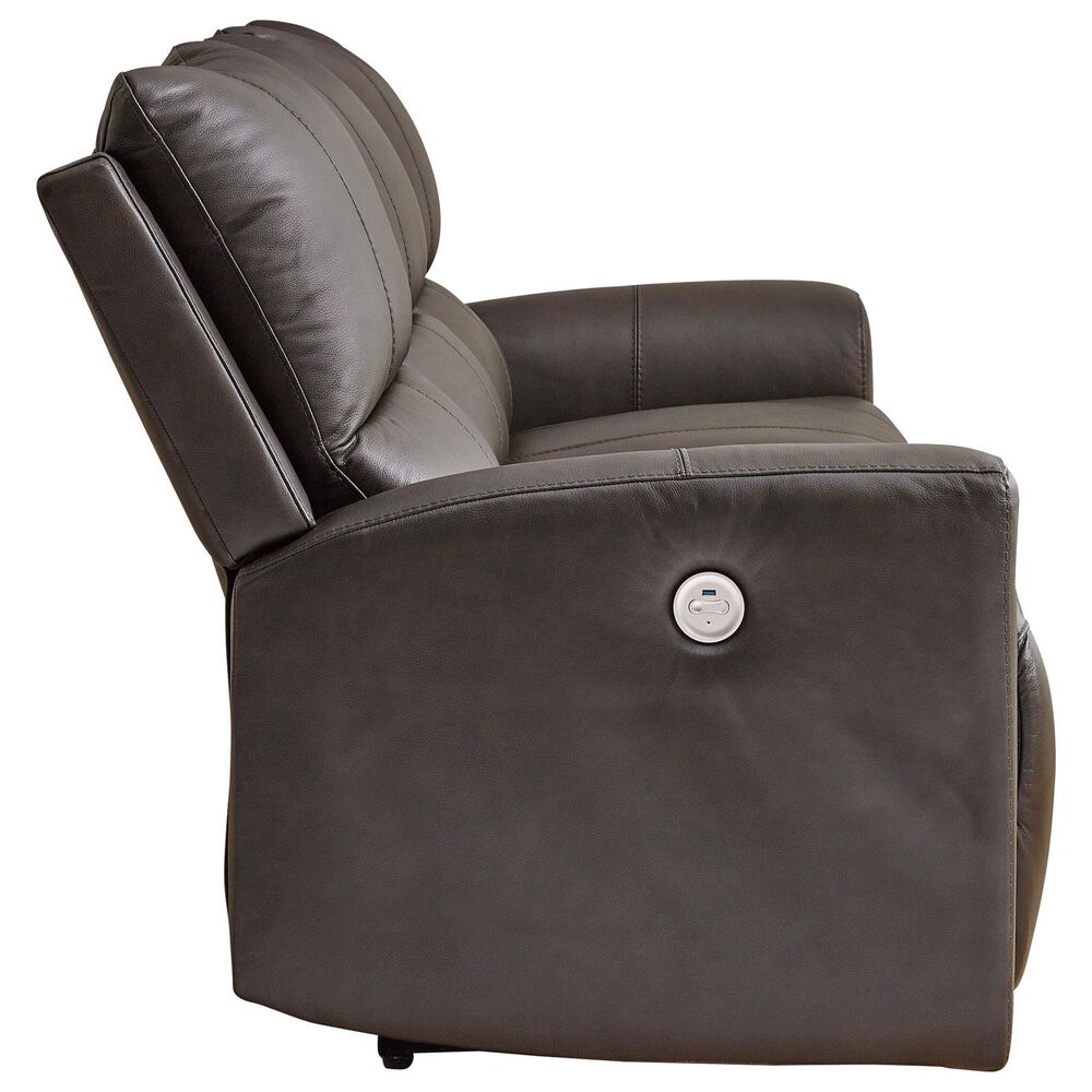 Ashley Boxmere Power Recliner Sofa in Storm, , large