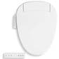Kohler PureWash E700 Elongated Bidet Toilet Seat with Remote Control in White, , large