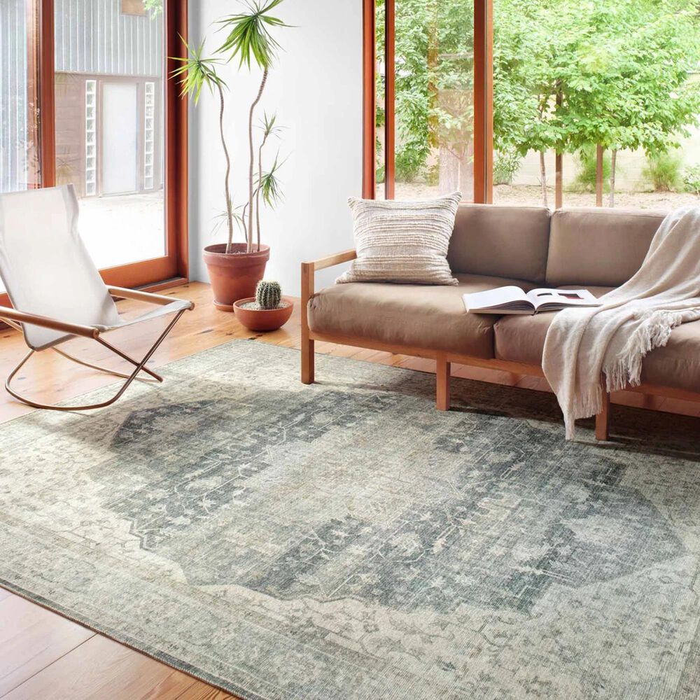 Loloi II Skye SKY-12 7&#39;6&quot; x 9&#39;6&quot; Charcoal and Dove Area Rug, , large