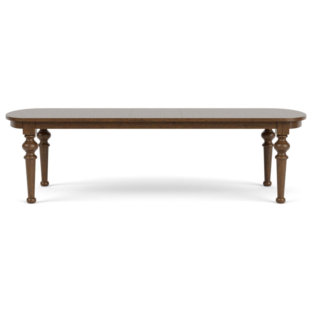 Riverside Furniture Calhoun 7-Piece Rectangular Dining Set in Whiskey Oak and Ebony Whiskey Oak, , large