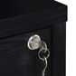 Coaster Westpark 3-Shelf Bookcase with USB and Lockable Drawer in Black, , large