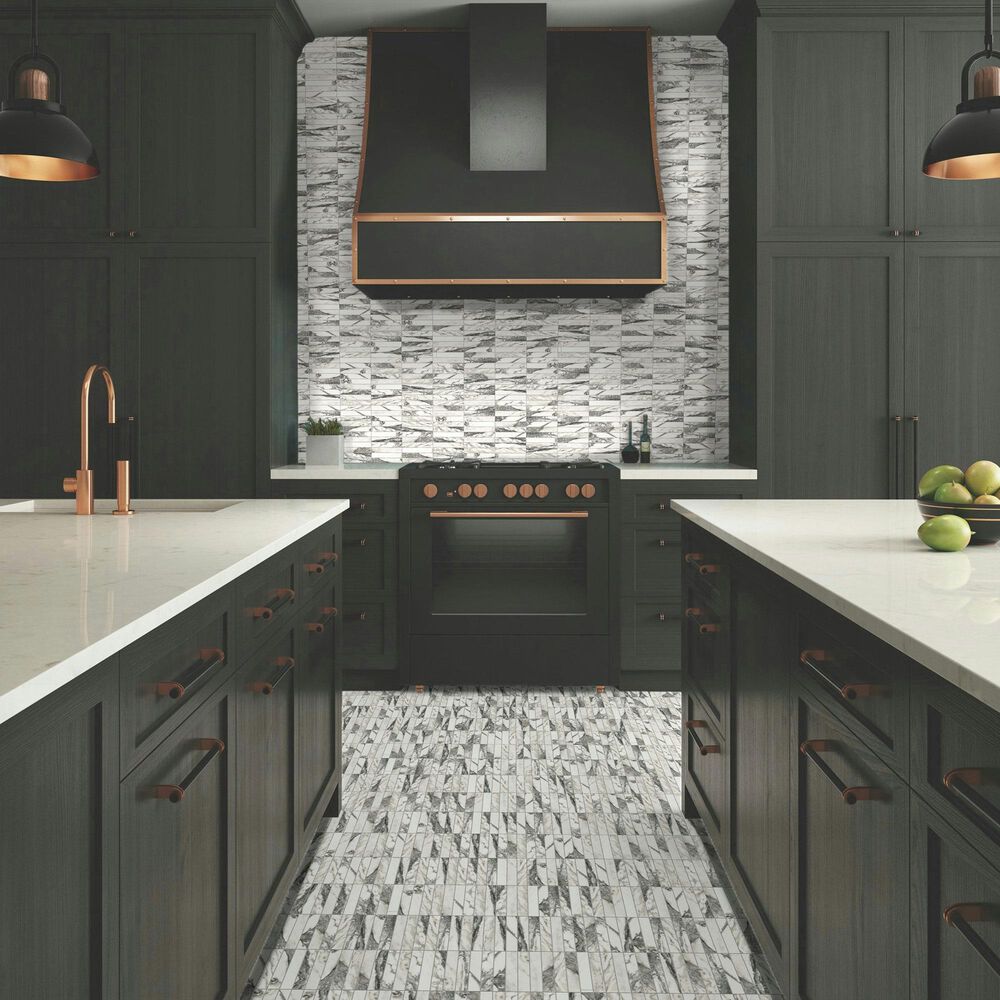 Dal-Tile Divinium Calypso 9-3/4&#39;&#39; x 11-1/2&#39;&#39; Ceramic Mosaic Sheet, , large