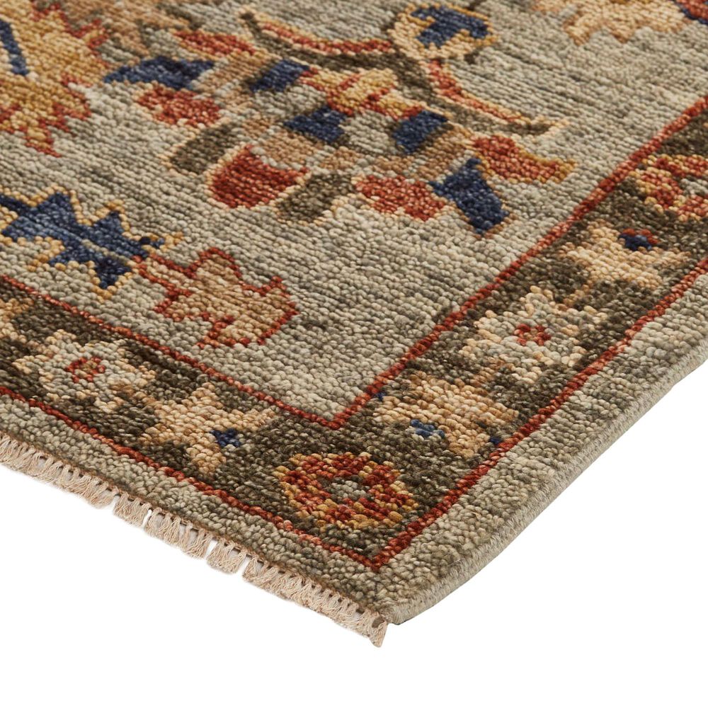 Feizy Carrington 7&#39;9&quot; x 9&#39;9&quot; Green and Gray Area Rug, , large