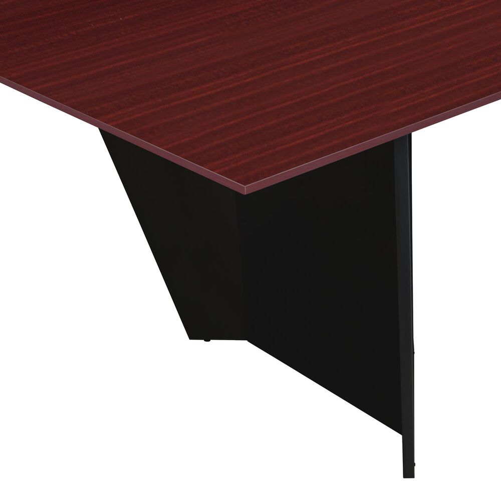 Regency Global Sourcing Array 120" Conference Table in Black and Mahogany, , large