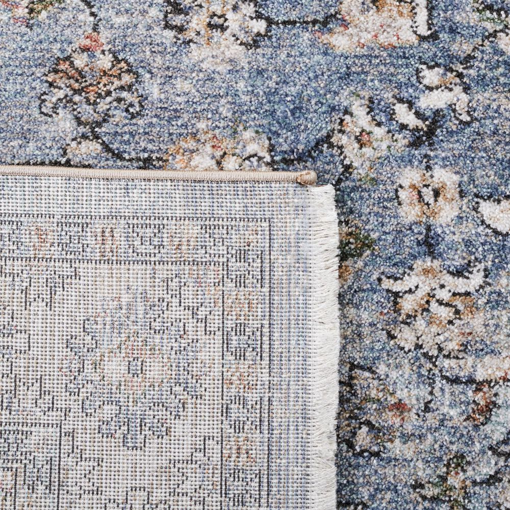 Safavieh Jasmine 2&#39;2&quot; x 9&#39; Blue and Grey Runner, , large