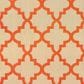 Oriental Weavers Cayman Sand and Orange 2"3" x 7"6" Indoor/Outdoor Runner, , large