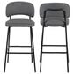 New Heritage Design Blythe Bar Stool in Black, , large