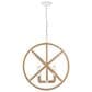 Golden Lighting Marina 4-Light Chandelier in Natural White, , large