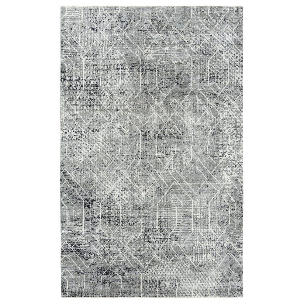 RIZZY Couture Black and Ivory 4" x 6" Area Rug, , large