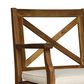 Hearth and Haven Perla Outdoor Bar Stool with Cushion in Brown (Set of 2), , large