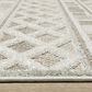 Oriental Weavers Tangier TAN09 2"3" x 7"6" Beige Runner, , large