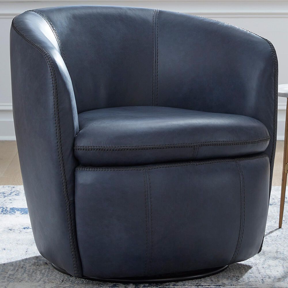 Ashley Kierreys Swivel Chair in Ocean, , large