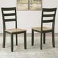 Ashley Gesthaven Dining Chair Set of 2 in Natural and Green, , large