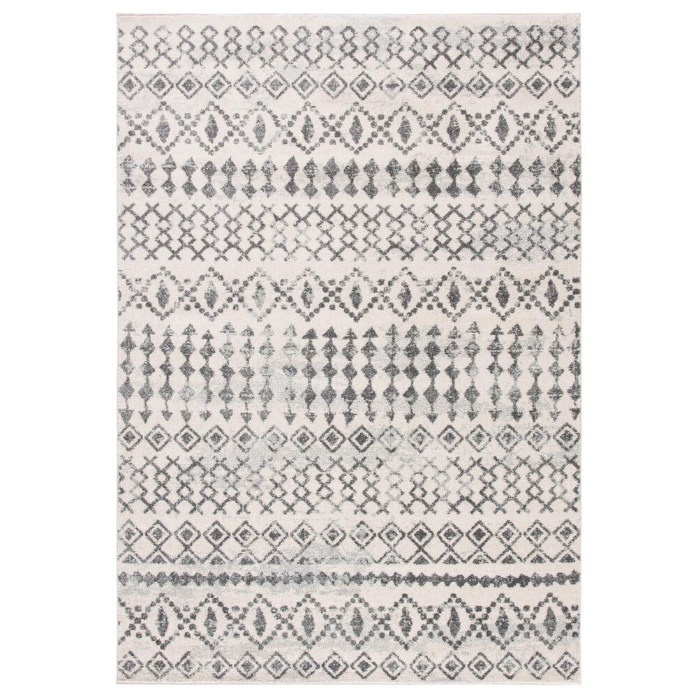 Safavieh Tulum TUL240A 2"7" x 4"5" Ivory and Grey Area Rug, , large