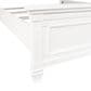 New Heritage Tamarack King Panel Bed in White, , large
