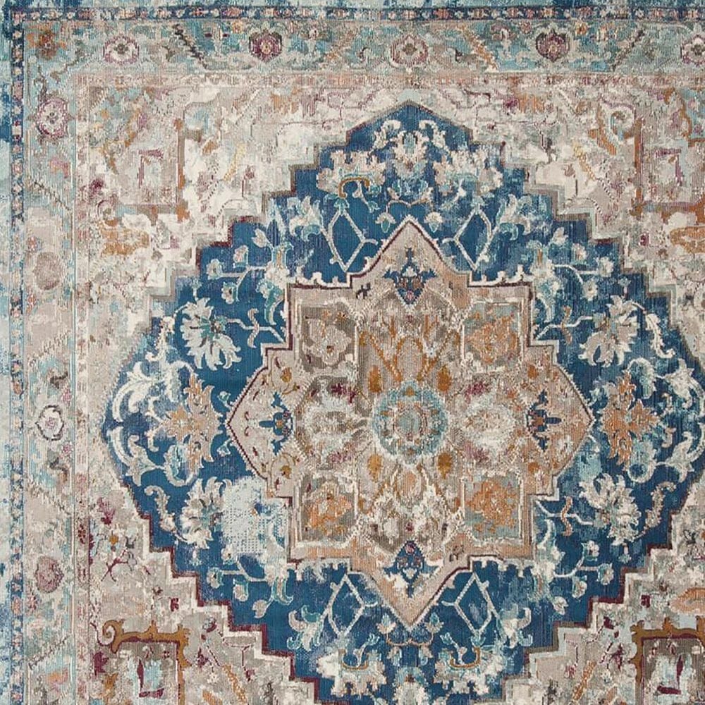 Safavieh Aria 4&#39; x 6&#39; Blue and Beige Area Rug, , large